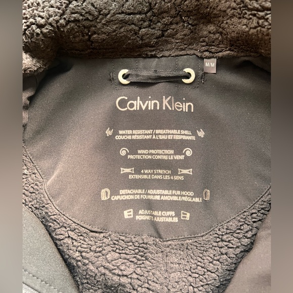 Calvin Klein Sherpa Parka - Picture 3 of 5